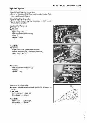 2005 Kawasaki Brute Force 750 4x4i, KVF 750 4x4 ATV Service Manual, Page 436