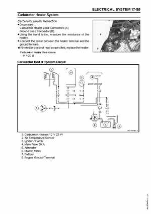 2005 Kawasaki Brute Force 750 4x4i, KVF 750 4x4 ATV Service Manual, Page 486