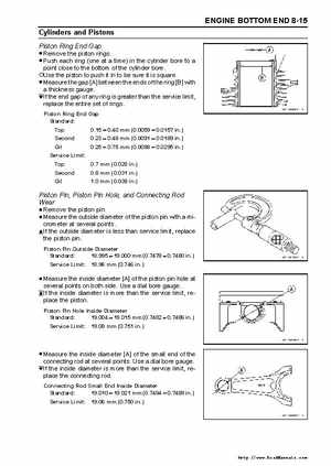2005 Kawasaki KAF400 Mule 600 and Mule 610 4x4 Service Manual, Page 161