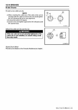 2005 Kawasaki KAF400 Mule 600 and Mule 610 4x4 Service Manual, Page 276