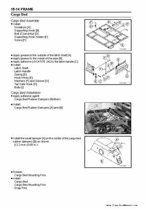 2005 Kawasaki KAF400 Mule 600 and Mule 610 4x4 Service Manual, Page 322