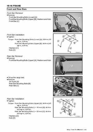 2005 Kawasaki KAF400 Mule 600 and Mule 610 4x4 Service Manual, Page 324