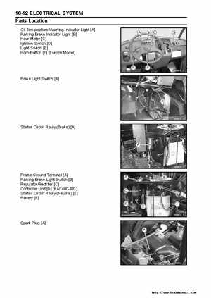2005 Kawasaki KAF400 Mule 600 and Mule 610 4x4 Service Manual, Page 342