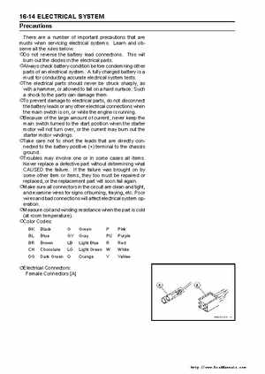 2005 Kawasaki KAF400 Mule 600 and Mule 610 4x4 Service Manual, Page 344