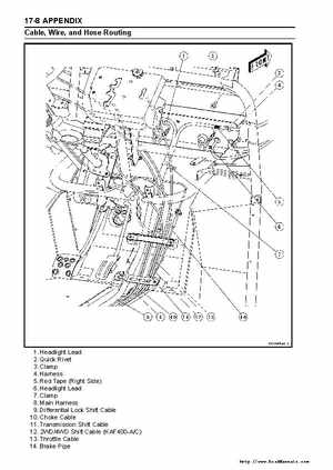 2005 Kawasaki KAF400 Mule 600 and Mule 610 4x4 Service Manual, Page 389