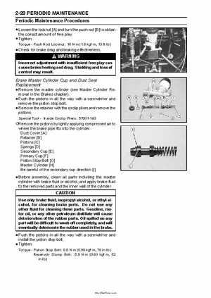 2005 Kawasaki KAF620 Mule 3010 Trans 4x4 Service Manual, Page 46