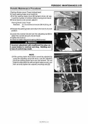 2005 Kawasaki KAF620 Mule 3010 Trans 4x4 Service Manual, Page 51