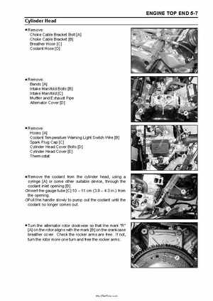2005 Kawasaki KAF620 Mule 3010 Trans 4x4 Service Manual, Page 108