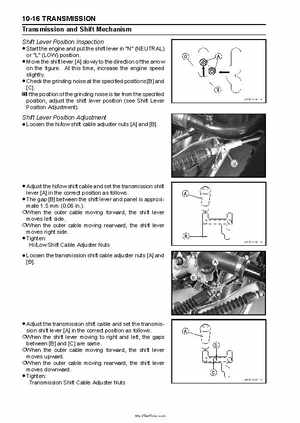 2005 Kawasaki KAF620 Mule 3010 Trans 4x4 Service Manual, Page 196