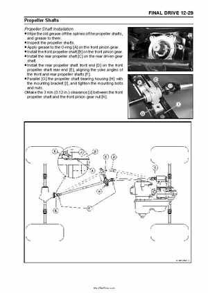 2005 Kawasaki KAF620 Mule 3010 Trans 4x4 Service Manual, Page 250