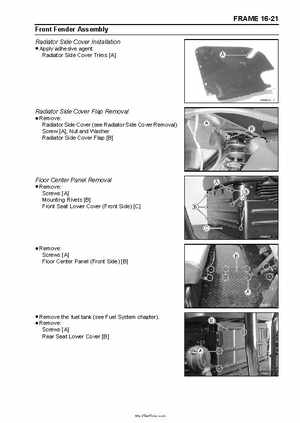 2005 Kawasaki KAF620 Mule 3010 Trans 4x4 Service Manual, Page 324