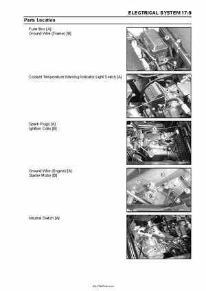2005 Kawasaki KAF620 Mule 3010 Trans 4x4 Service Manual, Page 335