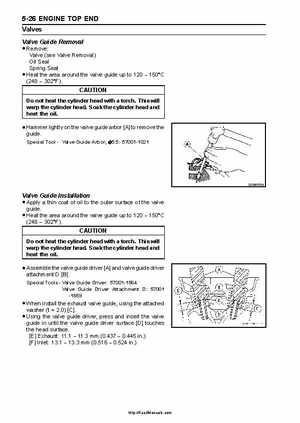 2008-2010 Kawasaki KFX450R Factory Service Manual, Page 187
