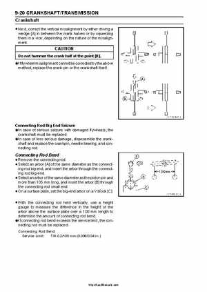 2008-2010 Kawasaki KFX450R Factory Service Manual, Page 268