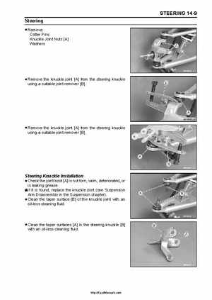2008-2010 Kawasaki KFX450R Factory Service Manual, Page 378