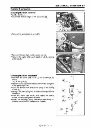 2008-2010 Kawasaki KFX450R Factory Service Manual, Page 453