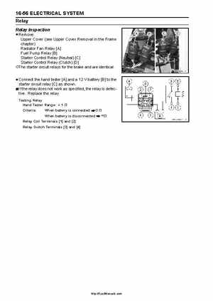 2008-2010 Kawasaki KFX450R Factory Service Manual, Page 456