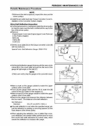 2008 Kawasaki Teryx 750 Service Manual, Page 46