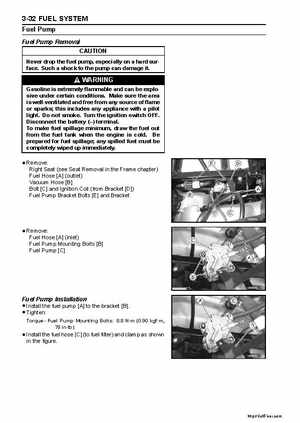 2008 Kawasaki Teryx 750 Service Manual, Page 101