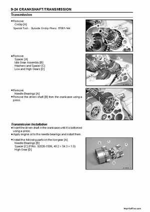 2008 Kawasaki Teryx 750 Service Manual, Page 240