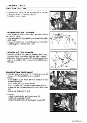 2008 Kawasaki Teryx 750 Service Manual, Page 300