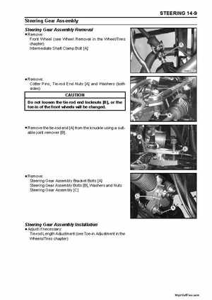 2008 Kawasaki Teryx 750 Service Manual, Page 404