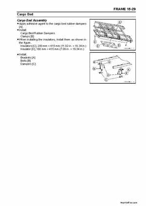 2008 Kawasaki Teryx 750 Service Manual, Page 437