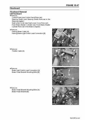 2008 Kawasaki Teryx 750 Service Manual, Page 455