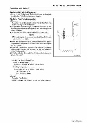2008 Kawasaki Teryx 750 Service Manual, Page 528