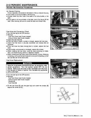 Kawasaki Prairie 360 KVF-360 Factory service manual, Page 32