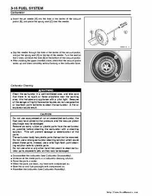 Kawasaki Prairie 360 KVF-360 Factory service manual, Page 64