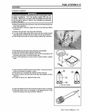 Kawasaki Prairie 360 KVF-360 Factory service manual, Page 65