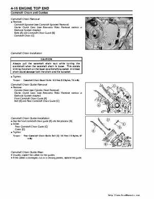 Kawasaki Prairie 360 KVF-360 Factory service manual, Page 88