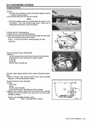 Kawasaki Prairie 360 KVF-360 Factory service manual, Page 114