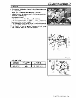 Kawasaki Prairie 360 KVF-360 Factory service manual, Page 123