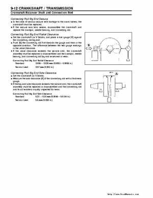 Kawasaki Prairie 360 KVF-360 Factory service manual, Page 166
