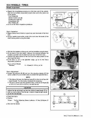 Kawasaki Prairie 360 KVF-360 Factory service manual, Page 184
