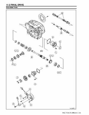 Kawasaki Prairie 360 KVF-360 Factory service manual, Page 192