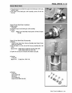 Kawasaki Prairie 360 KVF-360 Factory service manual, Page 203