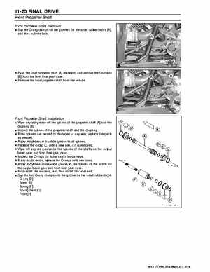 Kawasaki Prairie 360 KVF-360 Factory service manual, Page 210