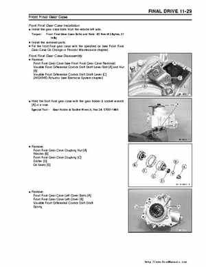 Kawasaki Prairie 360 KVF-360 Factory service manual, Page 219