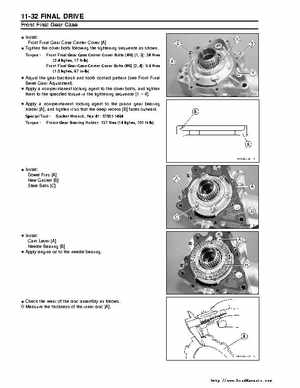 Kawasaki Prairie 360 KVF-360 Factory service manual, Page 222
