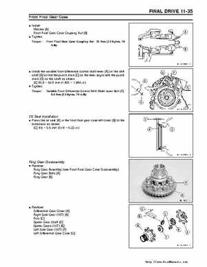Kawasaki Prairie 360 KVF-360 Factory service manual, Page 225