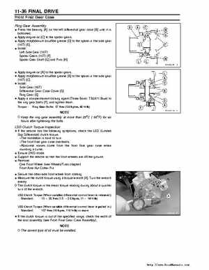 Kawasaki Prairie 360 KVF-360 Factory service manual, Page 226