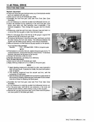 Kawasaki Prairie 360 KVF-360 Factory service manual, Page 230