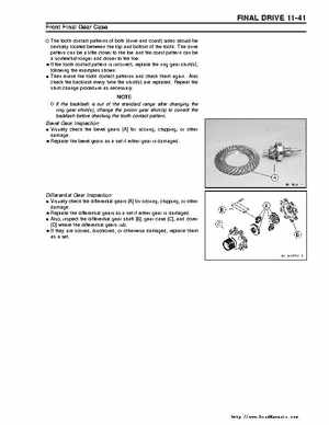 Kawasaki Prairie 360 KVF-360 Factory service manual, Page 231