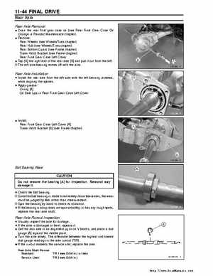 Kawasaki Prairie 360 KVF-360 Factory service manual, Page 234