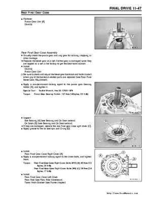 Kawasaki Prairie 360 KVF-360 Factory service manual, Page 237