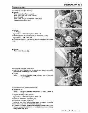 Kawasaki Prairie 360 KVF-360 Factory service manual, Page 271
