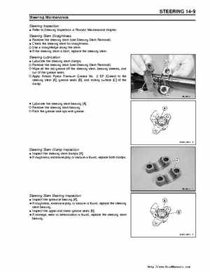 Kawasaki Prairie 360 KVF-360 Factory service manual, Page 291